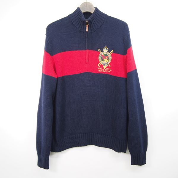 【人気】POLO RALPH LAURENポロラルフローレン：ハーフジップニット POLO RALPH LAUREN（ポロ・ラルフローレン） ポロ ラルフローレン