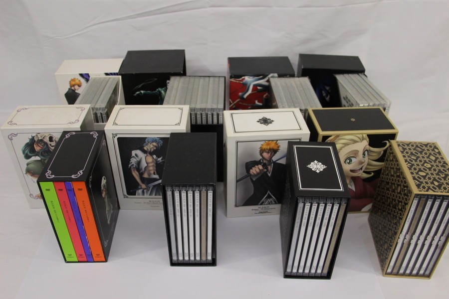 009 e4383 【ジャンク品】 BLEACH ブリーチ DVD-BOX 8点まとめセット