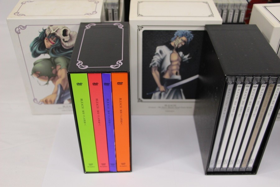 009 e4383 【ジャンク品】 BLEACH ブリーチ DVD-BOX 8点まとめセット