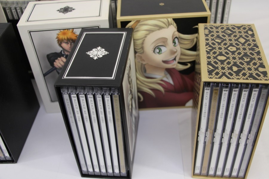 009 e4383 【ジャンク品】 BLEACH ブリーチ DVD-BOX 8点まとめセット