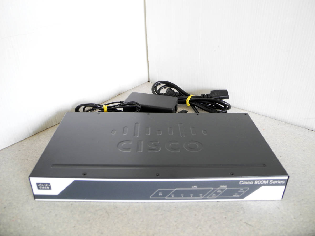 Cisco シスコ800M C841M-4X 有線LANルーター 2台セット Cisco - 800M Series サービス統合型ルータ 0 シリーズ Systems⁄シスコ