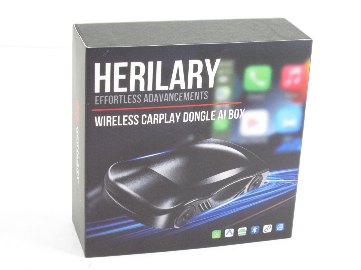 HERILARY ワイヤレス CARPLAY DONGLE AI BOX モデル：C6 ※ジャンク品