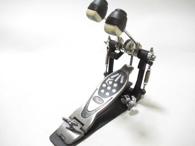 [ap1 BY3281] Pearl パール P-122TW ツインペダル ケース付 ドラム キック ペダル