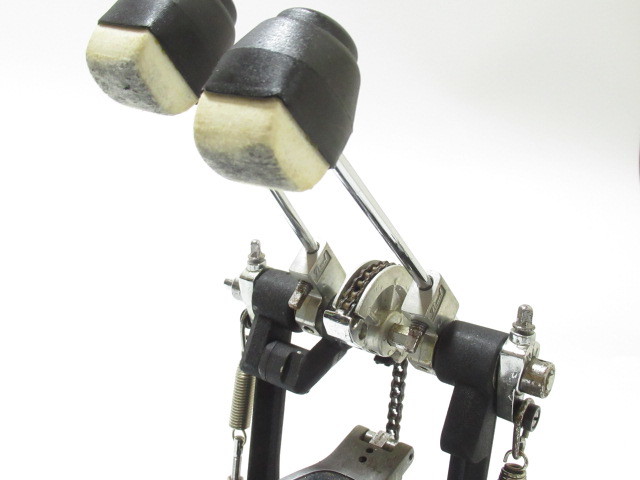 [ap1 BY3281] Pearl パール P-122TW ツインペダル ケース付 ドラム キック ペダル