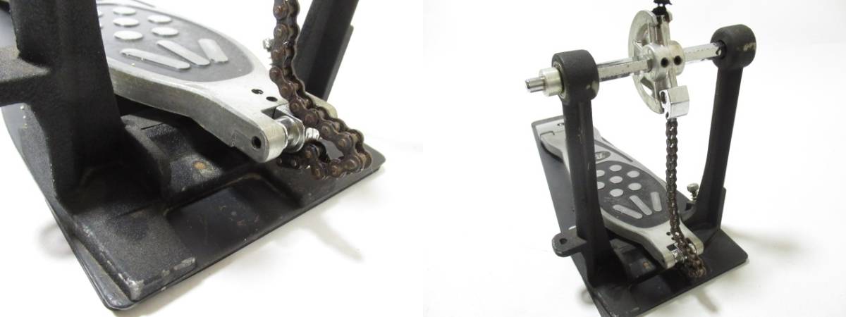 [ap1 BY3281] Pearl パール P-122TW ツインペダル ケース付 ドラム キック ペダル