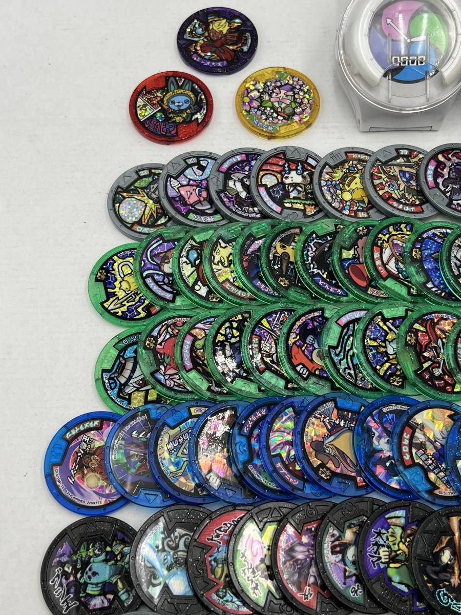 8807】[1円～] 妖怪ウォッチ DX妖怪ウォッチ2つ 妖怪メダルケース2つ