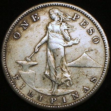 米領フィリピン大型銀貨】(1908年銘 20.0g) 【公式通販】