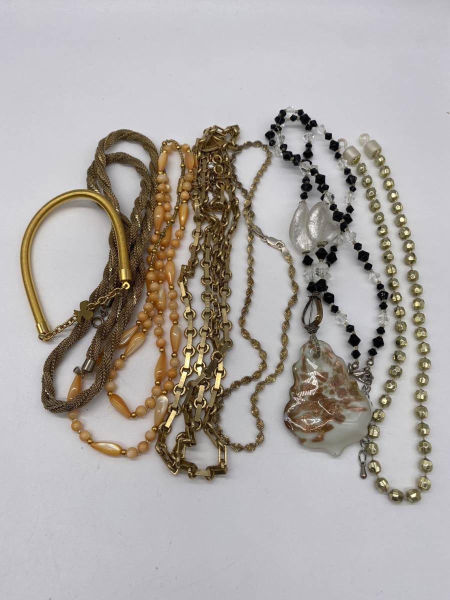 OP7940.7957TF】1円～ メッキアクセサリーおまとめ 総重量6キロ以上