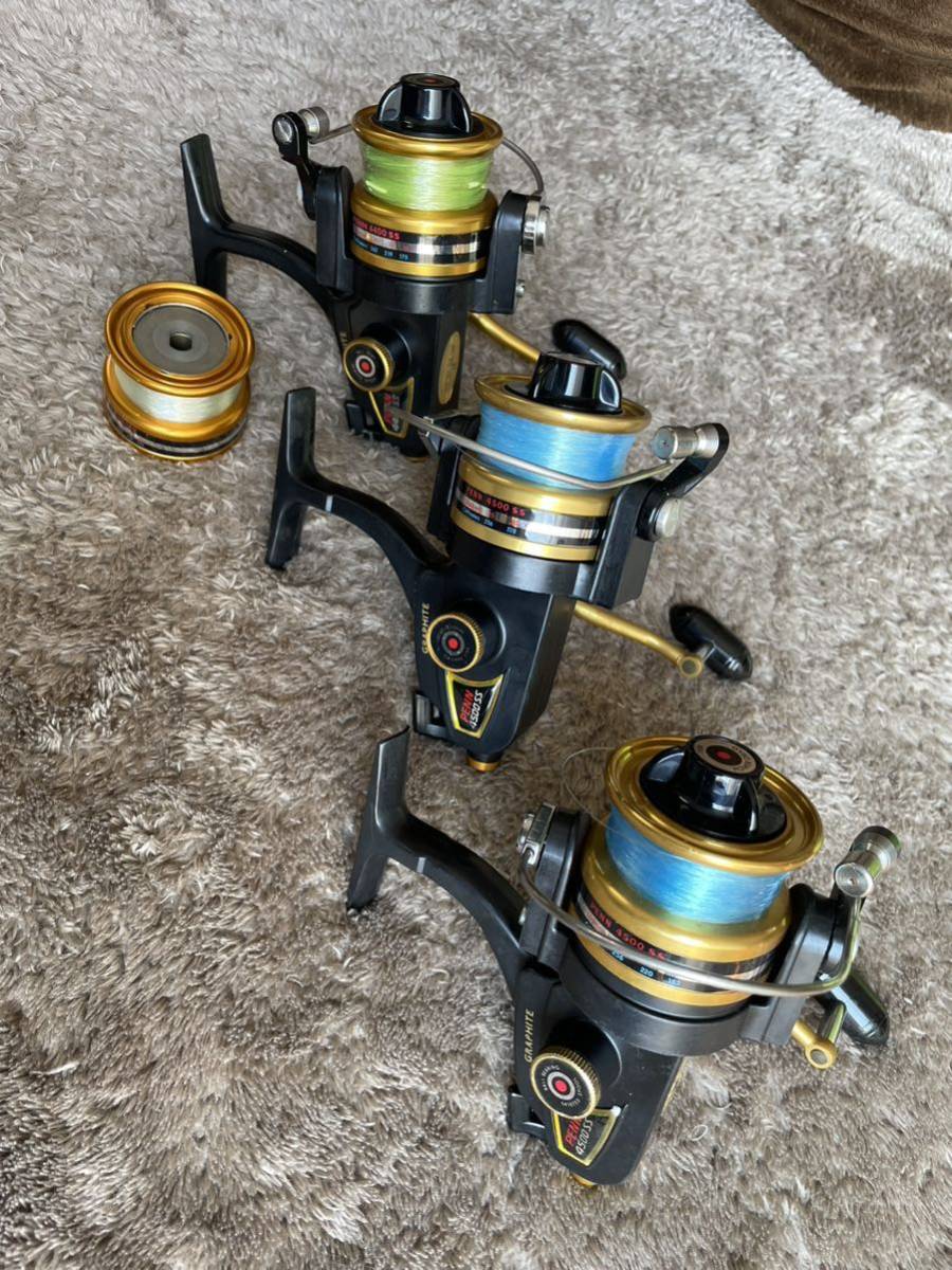 ☆PENN4500SS☆PENN4500SS☆PENN4400SS☆替スプール440SS☆中古セット