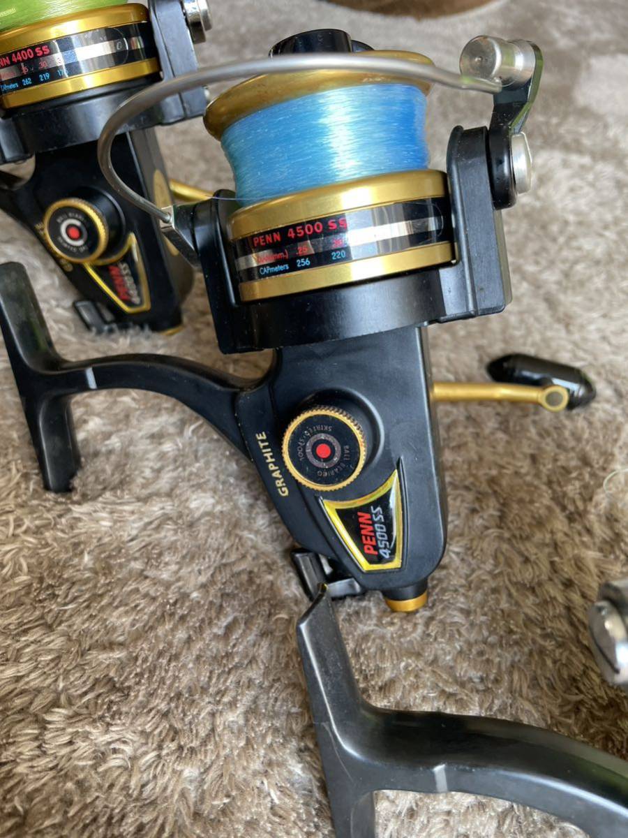 ☆PENN4500SS☆PENN4500SS☆PENN4400SS☆替スプール440SS☆中古セット