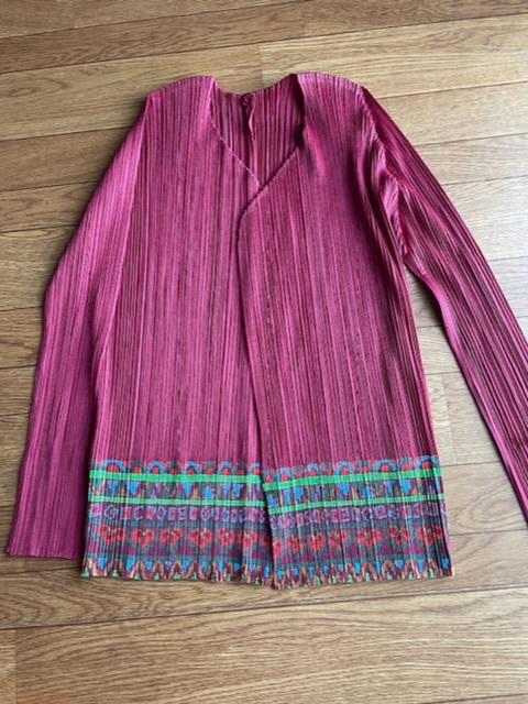 PLEATS PLEASE カーディガン PLEASE PLEATS カーディガン &frasl; プリーツプリーズ着 00AW