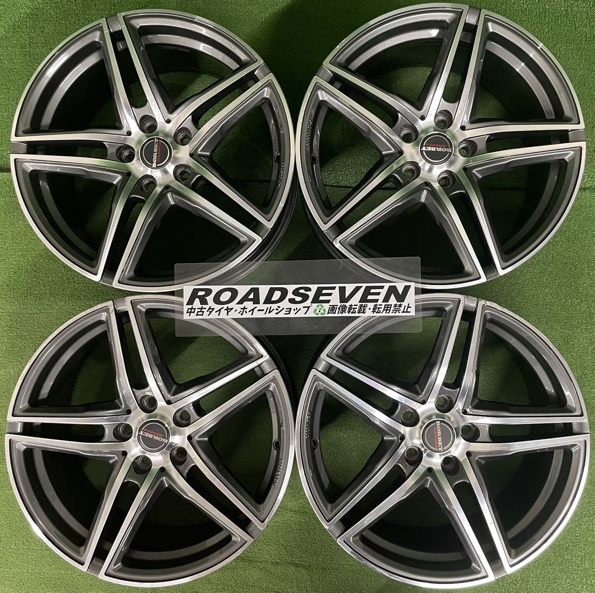 ☆BORBET ボルベットPREMIUM XRT 18インチ 18×8.0J +45 PCD112 5H ハブ