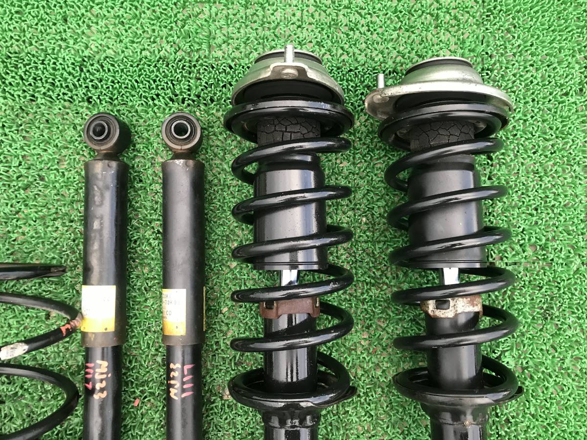ワゴンR MH23S AZワゴン MJ23S サスペンション 1台分 フロント ストラット 左右 リアショックアブソーバー スプリング バネ リア MJ23S ワゴンR フロント SA-7692R 0 ワゴンＲ&frasl;スティングレー(MH23S)用車高調整サスペンションセット
