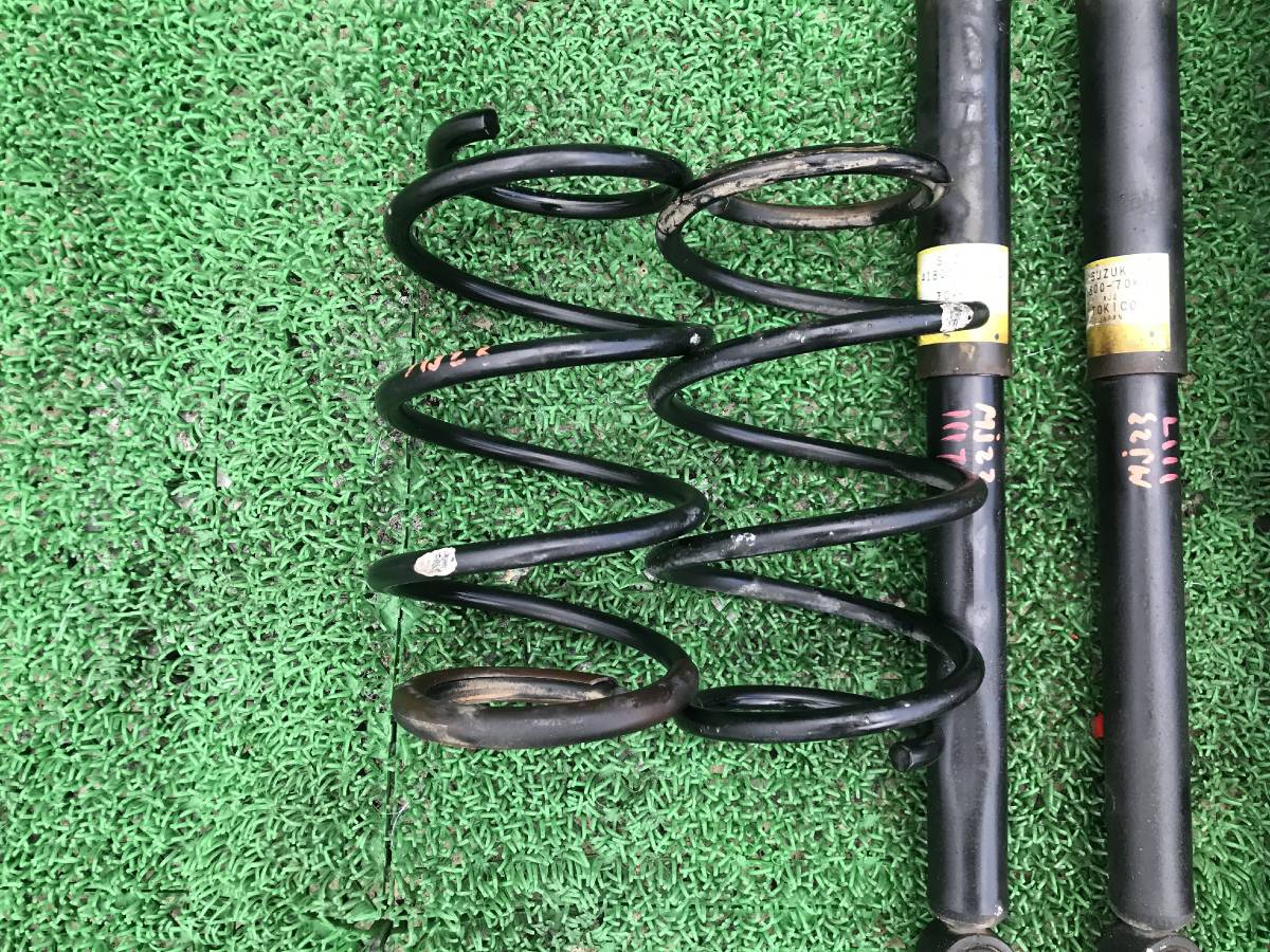 ワゴンR MH23S AZワゴン MJ23S サスペンション 1台分 フロント ストラット 左右 リアショックアブソーバー スプリング バネ リア MJ23S ワゴンR フロント SA-7692R 0 ワゴンＲ&frasl;スティングレー(MH23S)用車高調整サスペンションセット