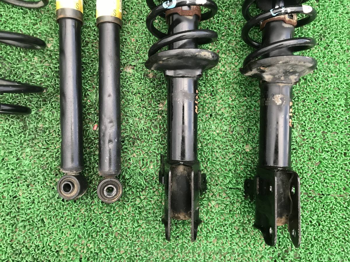 ワゴンR MH23S AZワゴン MJ23S サスペンション 1台分 フロント ストラット 左右 リアショックアブソーバー スプリング バネ リア MJ23S ワゴンR フロント SA-7692R 0 ワゴンＲ&frasl;スティングレー(MH23S)用車高調整サスペンションセット