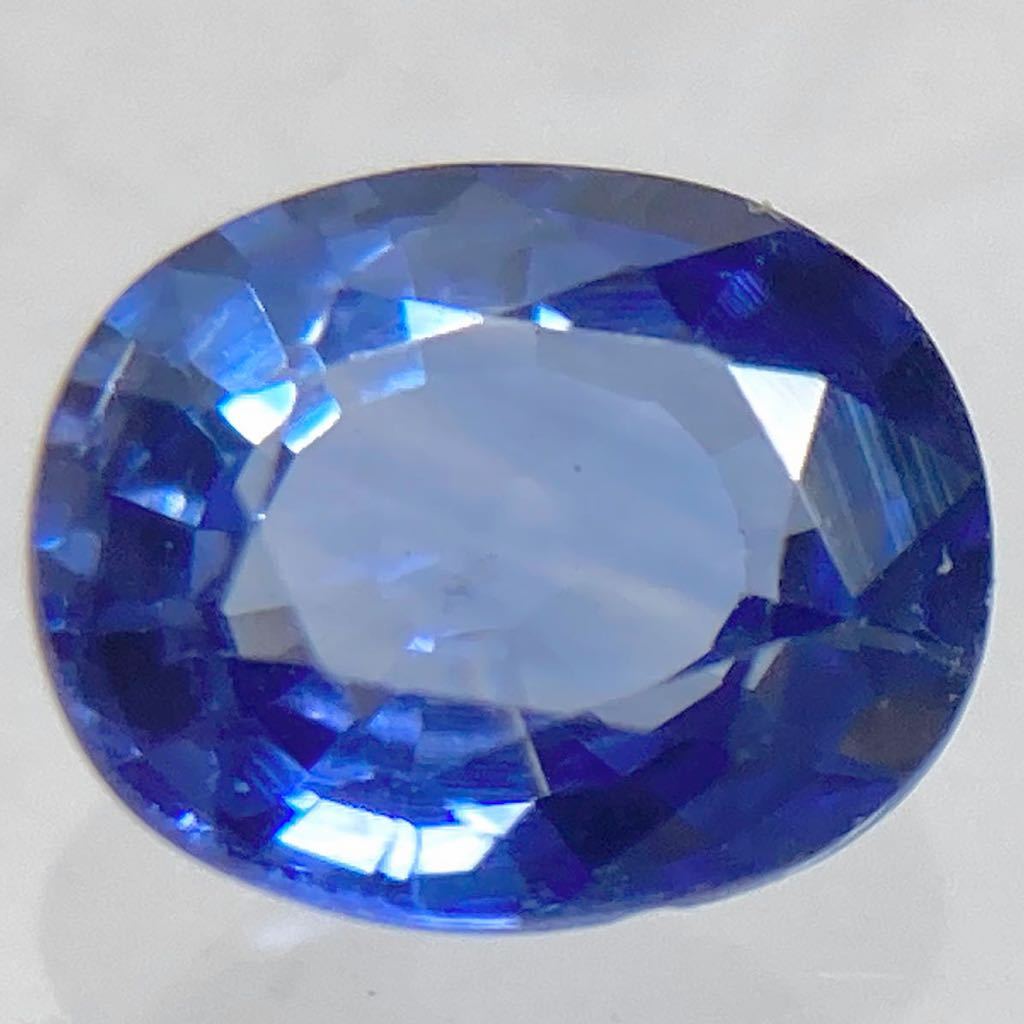 ●天然サファイア 0.746ct● a 5.7×4.7mmソーティング付 ルース 裸石 コランダム 宝石 ジュエリー jewerly corundum