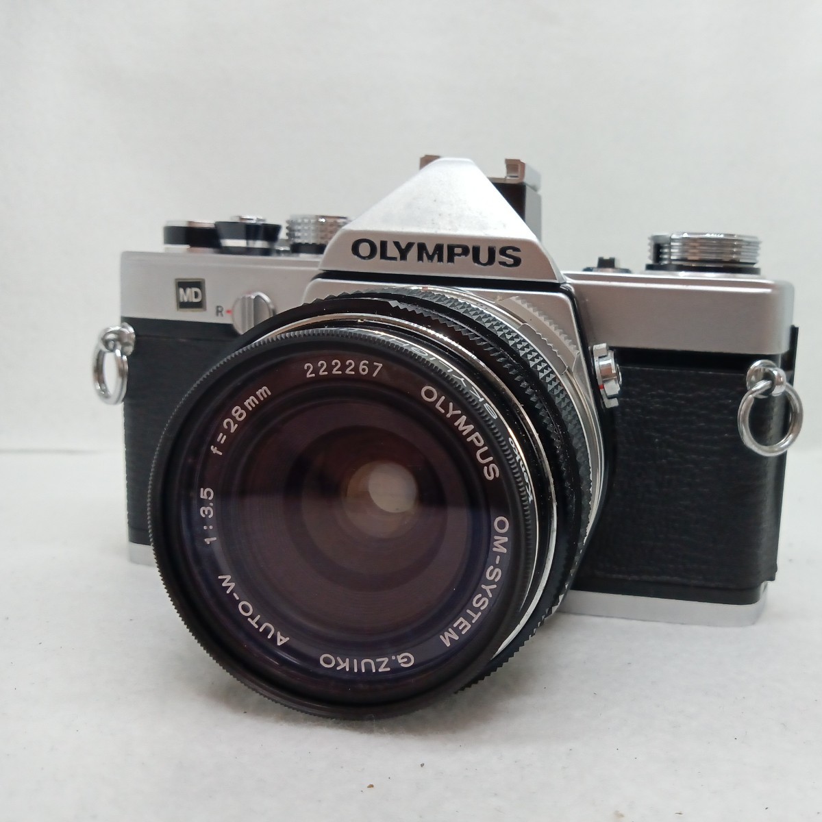 OLYMPUS オリンパス OM-1 G.ZUIKO AUTO-W 1:3.5 28mm 一眼レフカメラ　フィルムカメラ