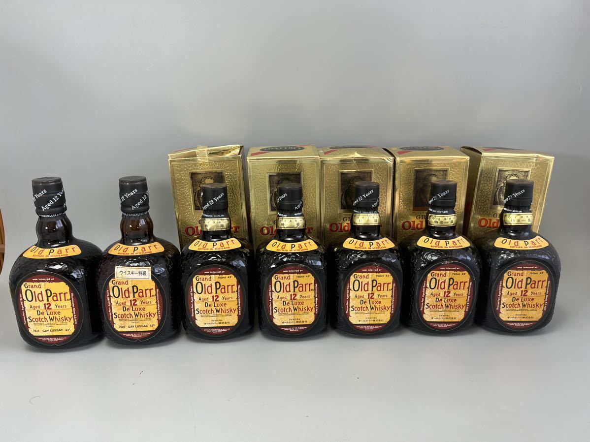 未開栓 Grand Old Parr グランド オールドパー 12年 DeLuxe デラックス