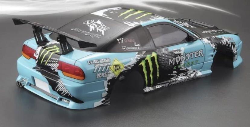 モンスターエナジー ラジドリボディ用 1⁄10ラジコン 3色指定可 ボディ