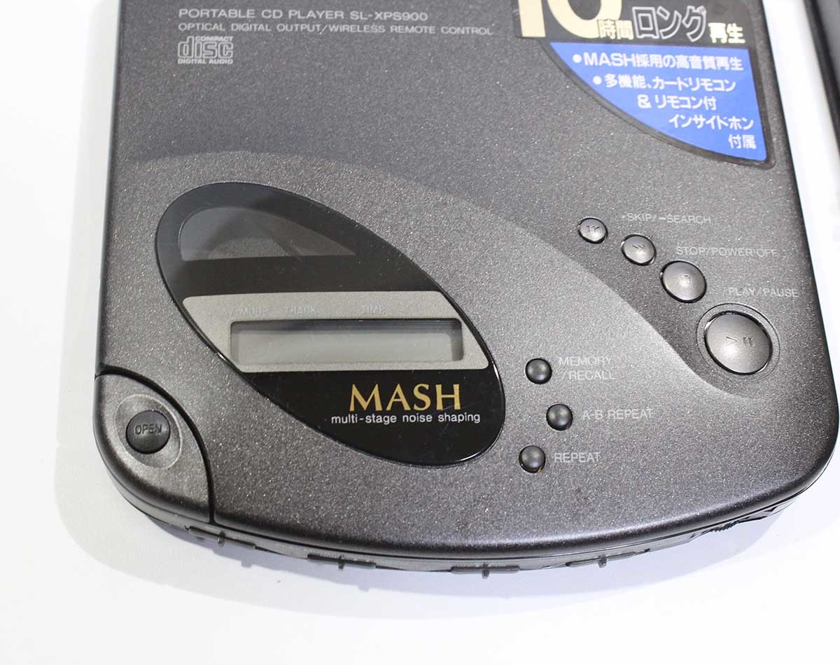 Panasonic ポータブルCDプレーヤー SL-XPS900 動作未確認 Panasonic