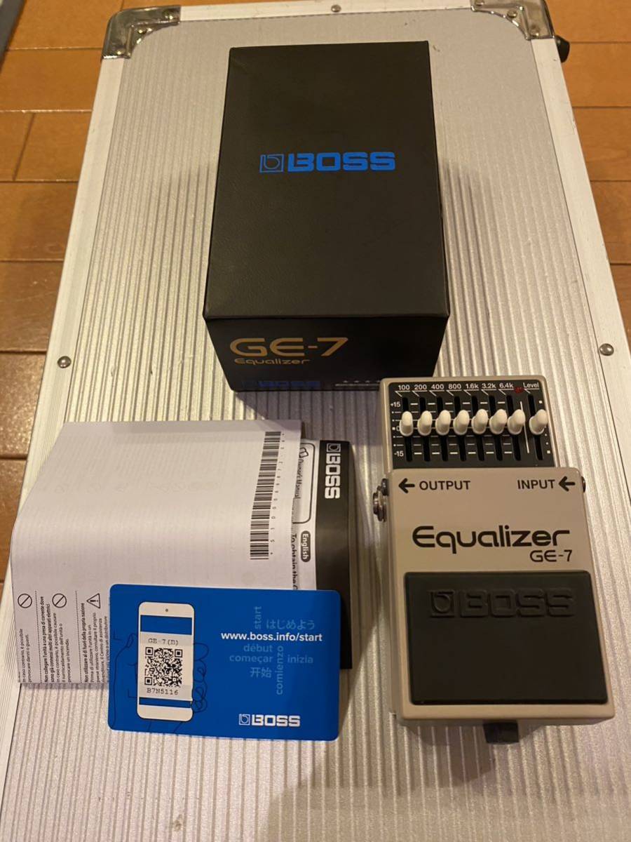 BOSS GE-7 Equalizer イコライザー【ほぼ未使用・極美品】 BOSS GE-7 Equalizer ほぼ未使用品 BOSS GE-7 Equalizer Boss