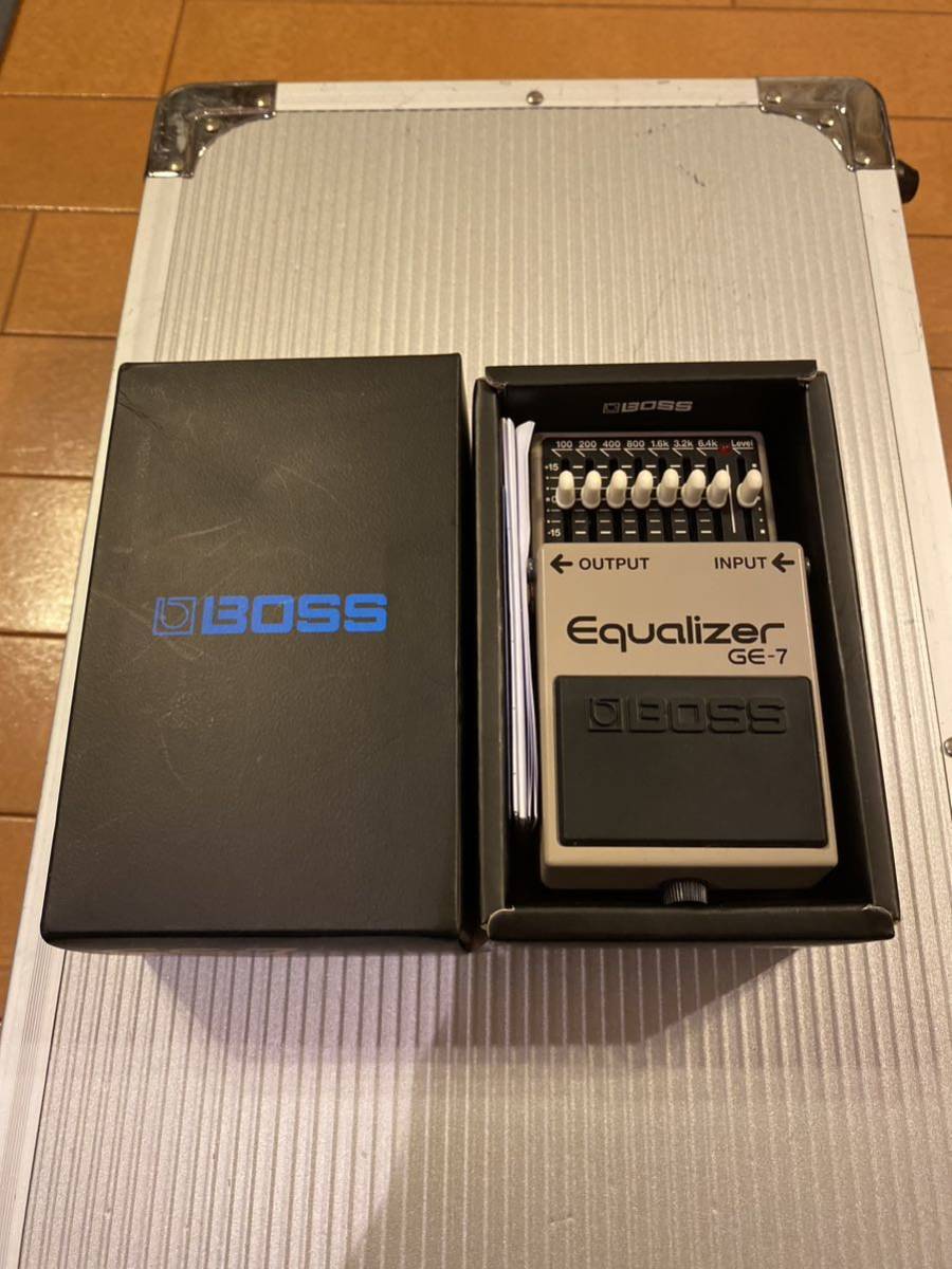 BOSS GE-7 Equalizer イコライザー【ほぼ未使用・極美品】 BOSS GE-7 Equalizer ほぼ未使用品 BOSS GE-7 Equalizer Boss