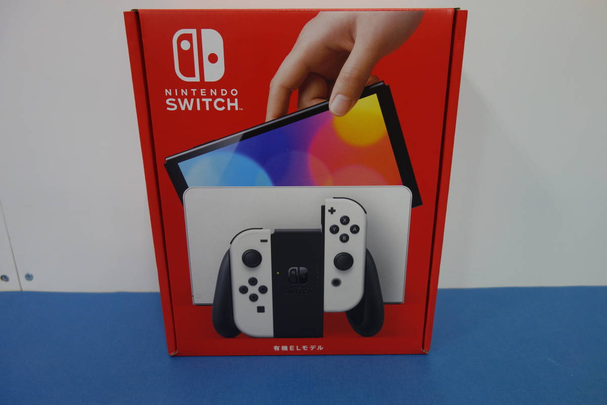 070) 未使用 Nintendo Switch (有機ELモデル) ホワイト ニンテンドー