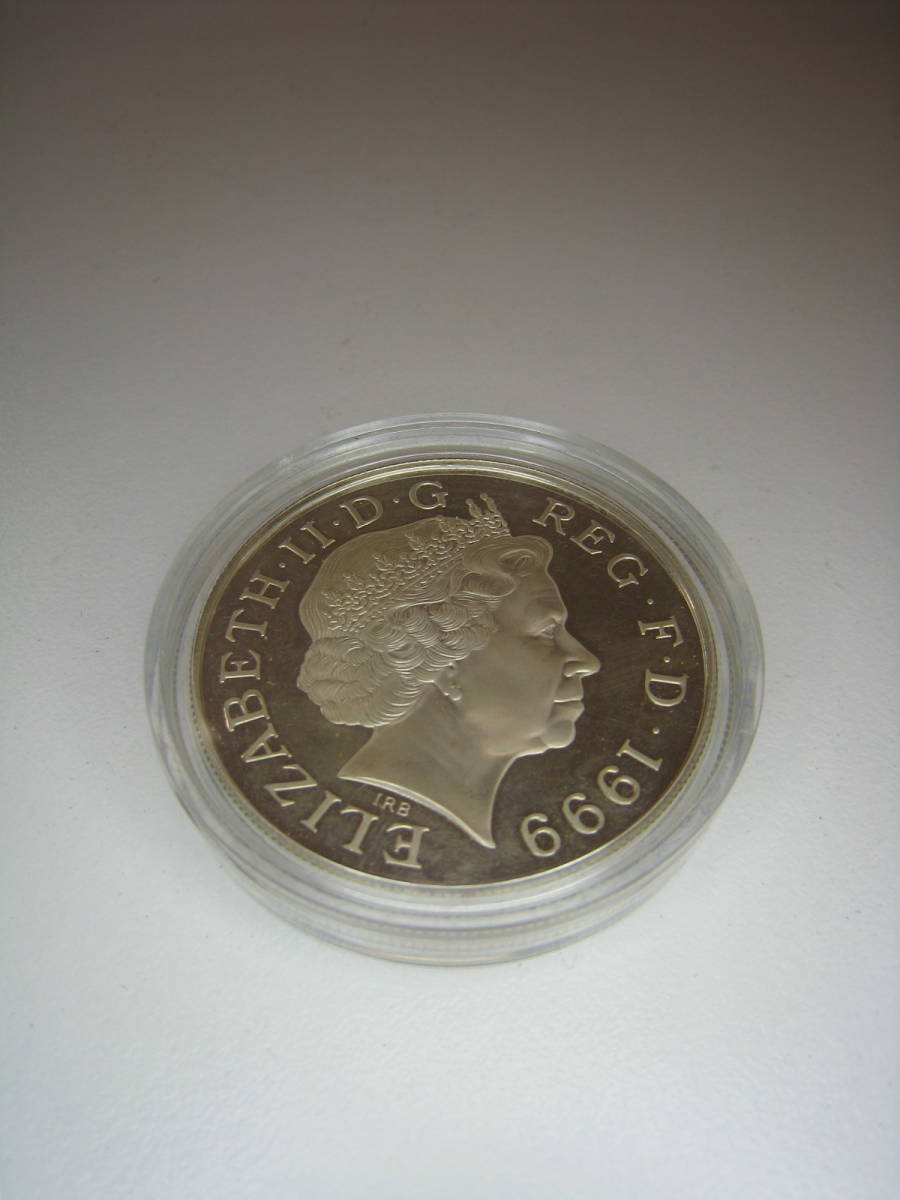 ダイアナ妃 5ポンド 銀貨 追悼記念コイン - 1999年 Yahoo!オークション