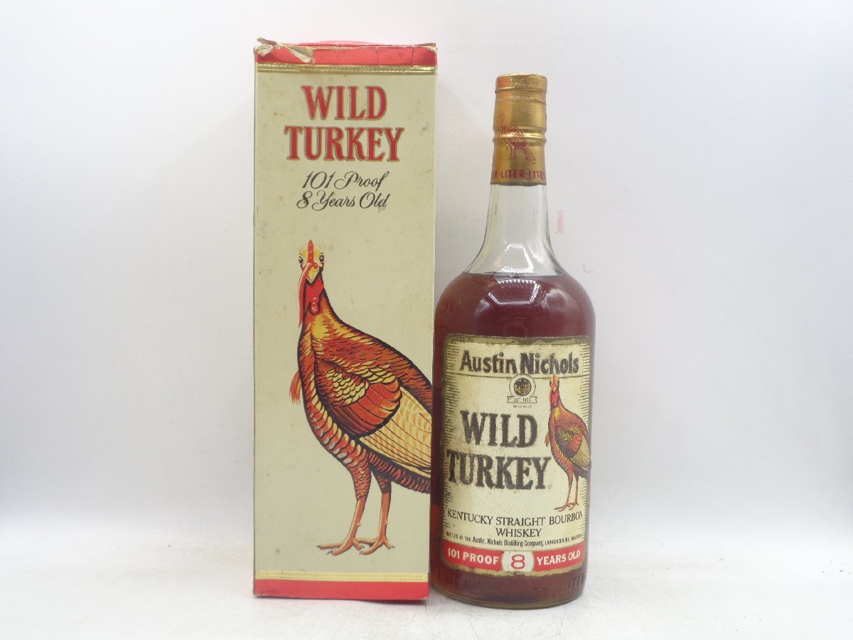 8年 ワイルドターキー : WILD TURKEY 未開栓 ウイスキー r⁄bourbon