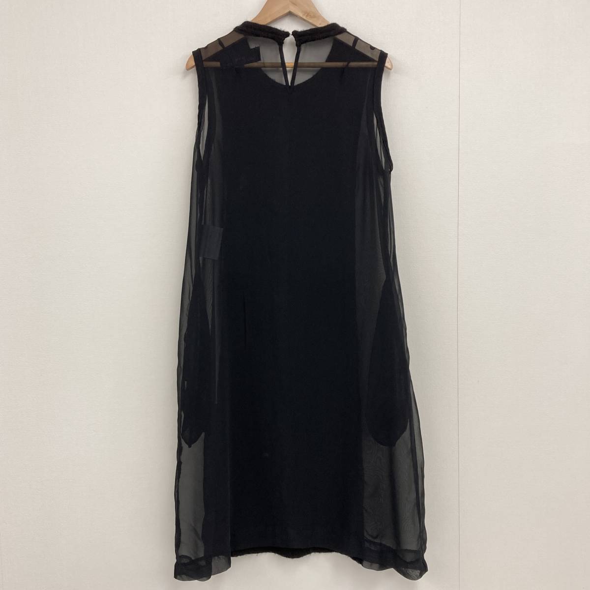 トリココムデギャルソンAD2013 花柄 切替え モヘア ニットシャツ S