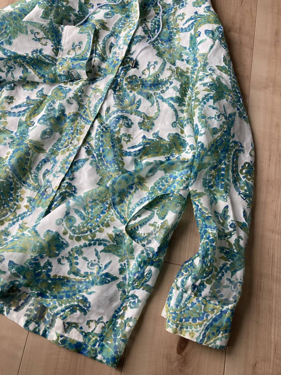 ②☆glitzern☆シアーフーディー羽織オーバーコートGRE　M