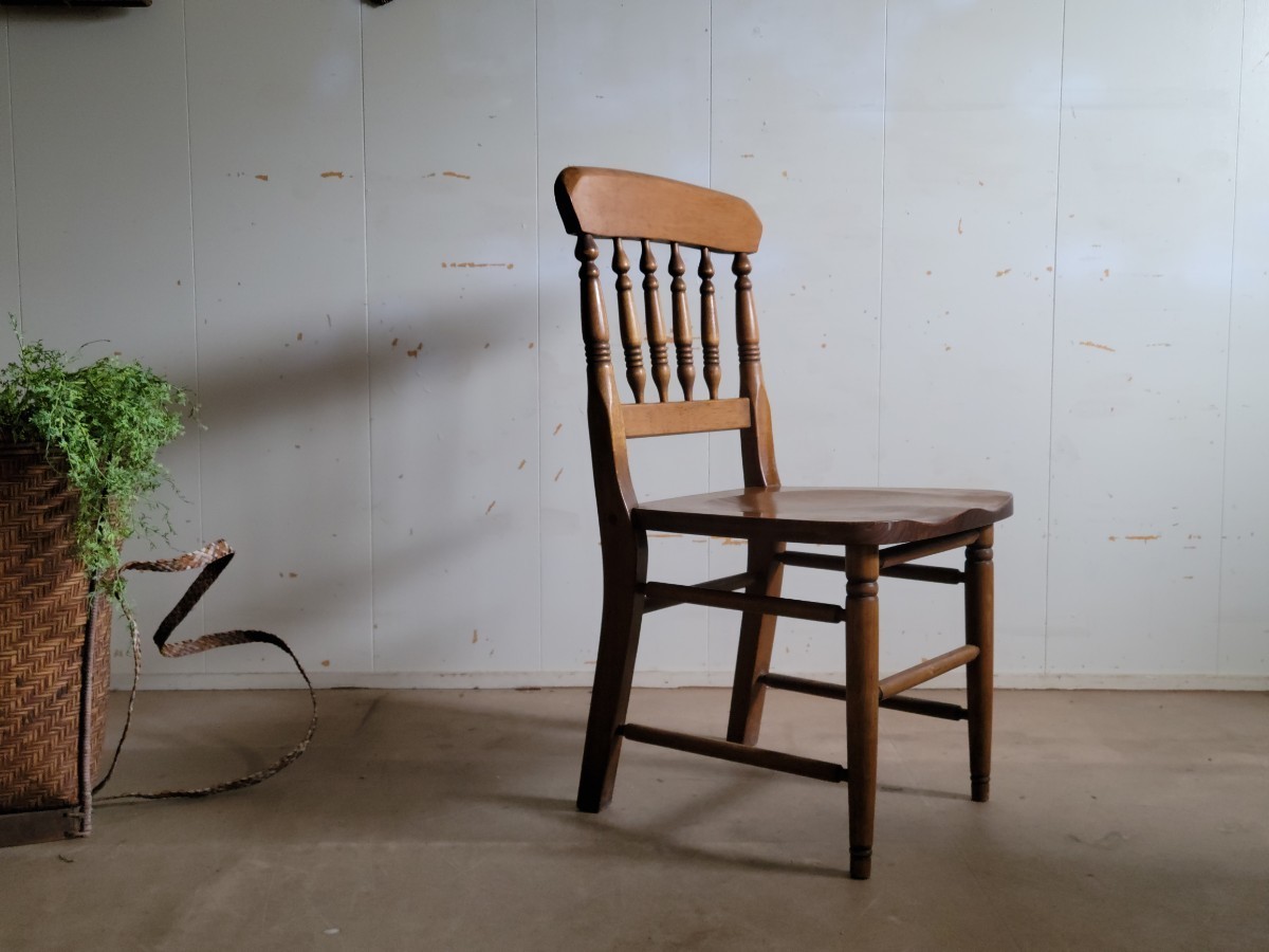 古いウィンザーチェア 椅子 ダイニングチェア 古家具 古道具