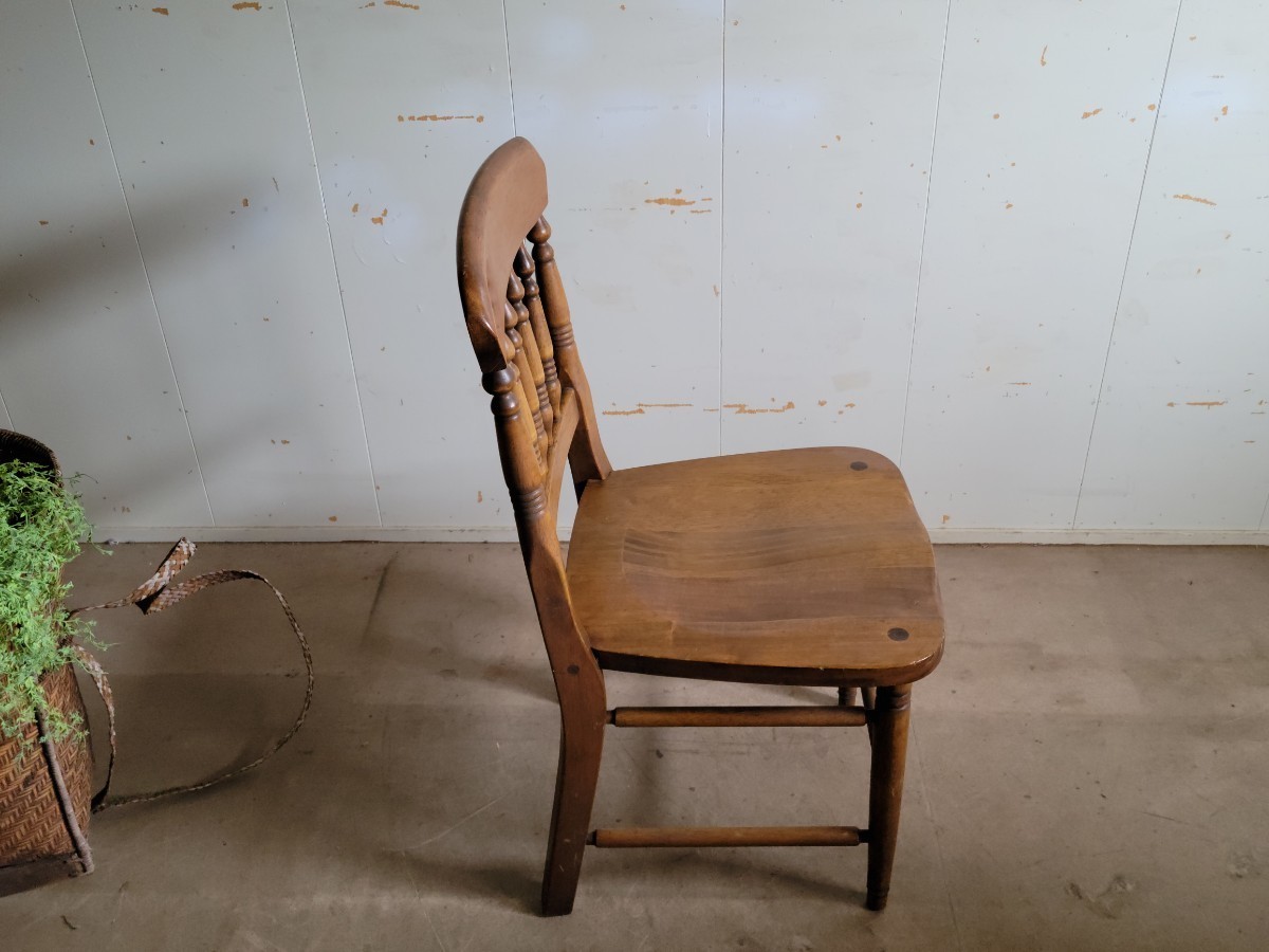 古いウィンザーチェア 椅子 ダイニングチェア 古家具 古道具
