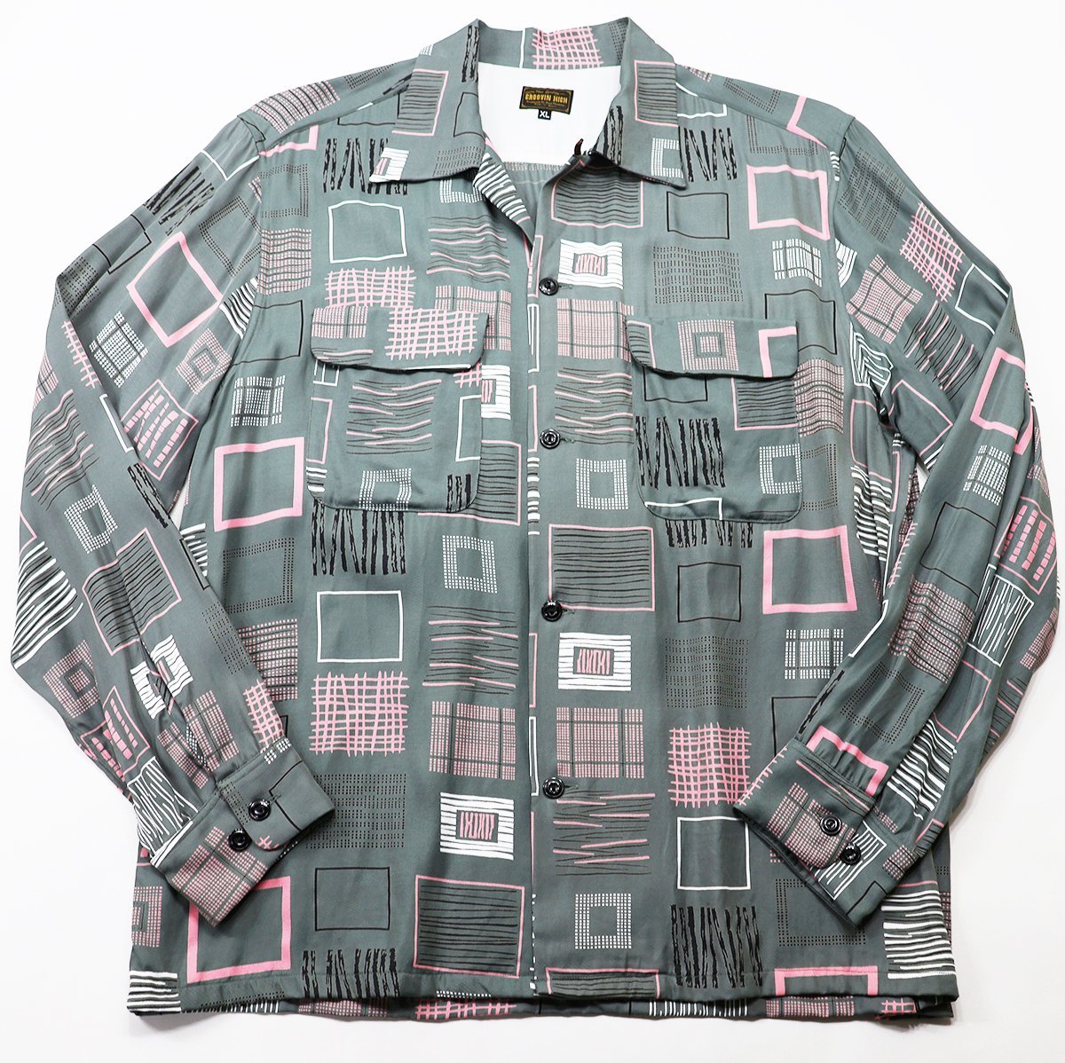 The Groovin High (グルービンハイ) 1950s Town Craft Style Rayon 