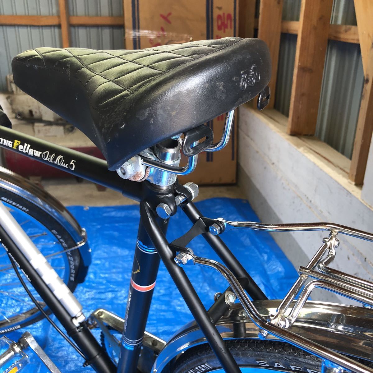昭和レトロ自転車 ヤングサイクル 水谷 未使用 デコチャリ