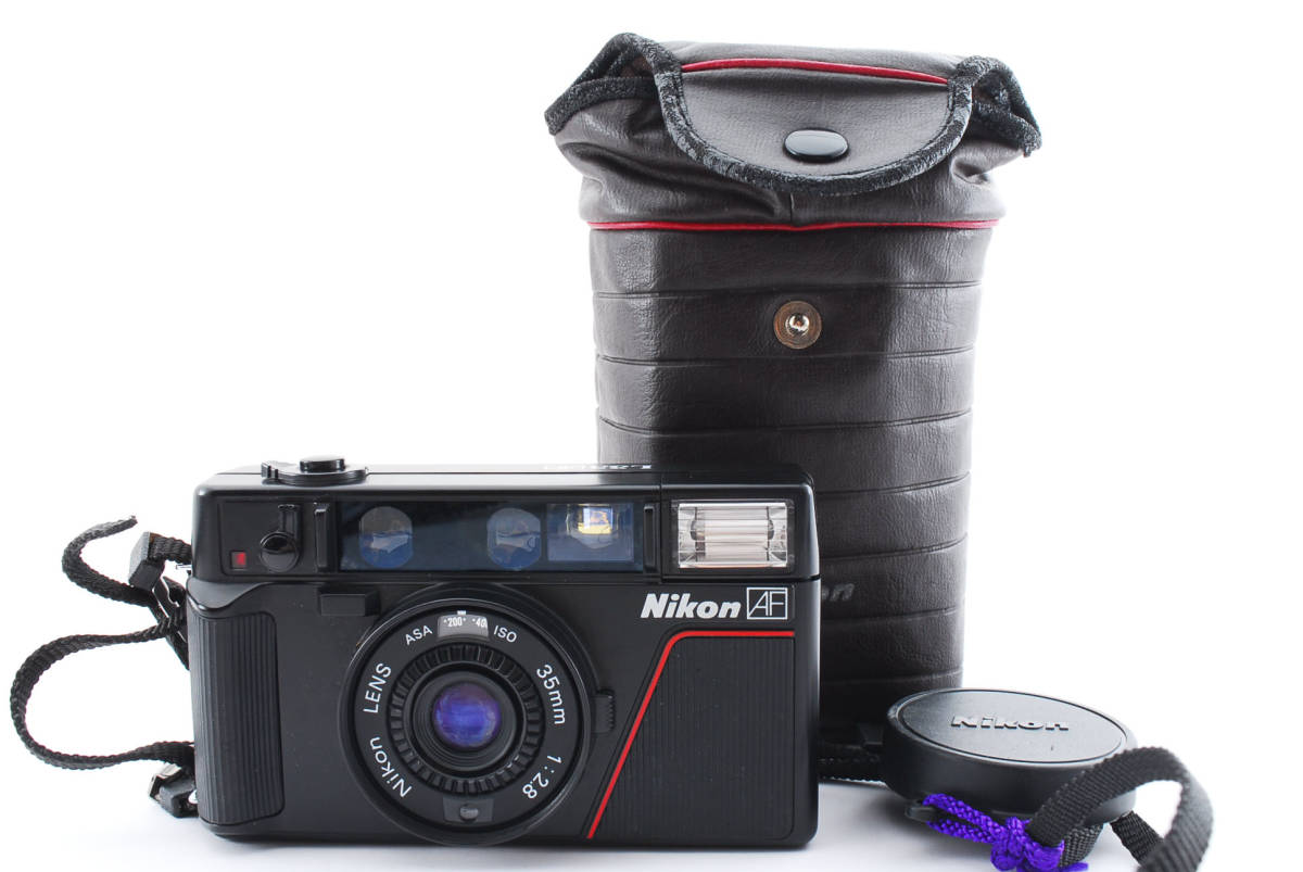 Nikon ニコン L35AFピカイチ 動作品　コンパクトフィルムカメラ　2 ニコン NIKON L35AF コンパクトフィルムカメラ ピカイチ 35mm f2.8