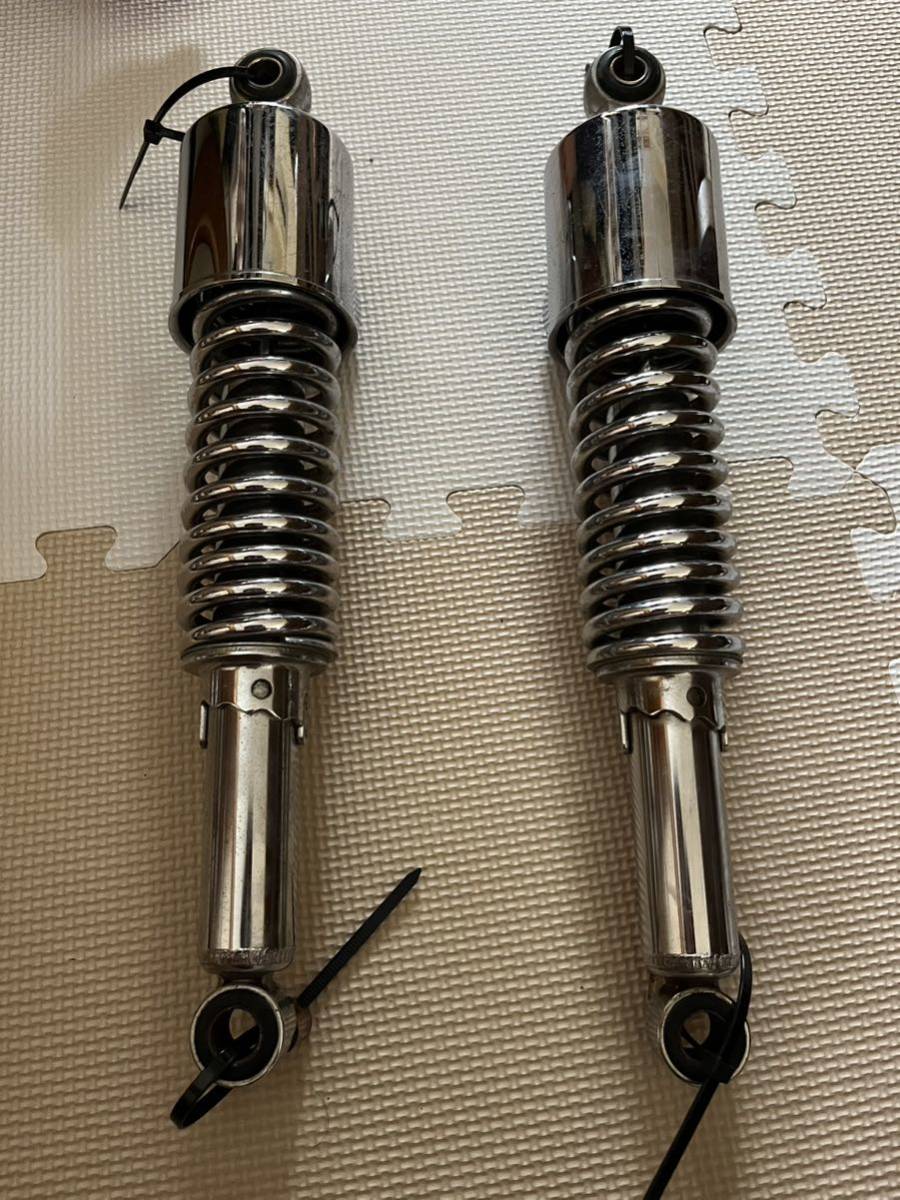 絶版旧車部品】 Kawasaki H1 Z1 KZ ? 北米仕様 リアショック 2本セット H1/