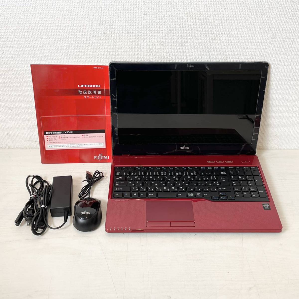 214＊中古品 富士通 FUJITSU LIFEBOOK AH45/W FMVA45WRKS CORE i3 