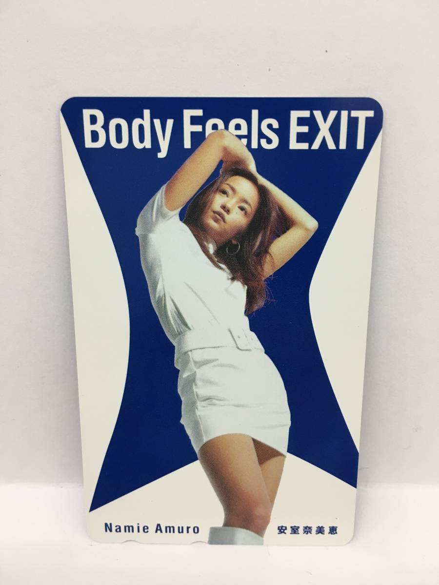 6247-15 安室奈美恵 Body Feels EXIT テレカ 50度数 Body Feels EXIT