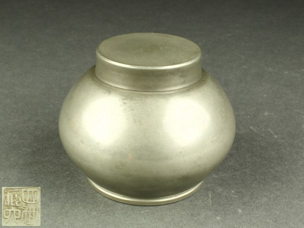 宇】DC295 四世 秦蔵六造 錫製 茶壷 茶入 箱付 煎茶 宇】DC295 四世 秦蔵六造 錫製 茶壷 茶入 箱付 煎茶