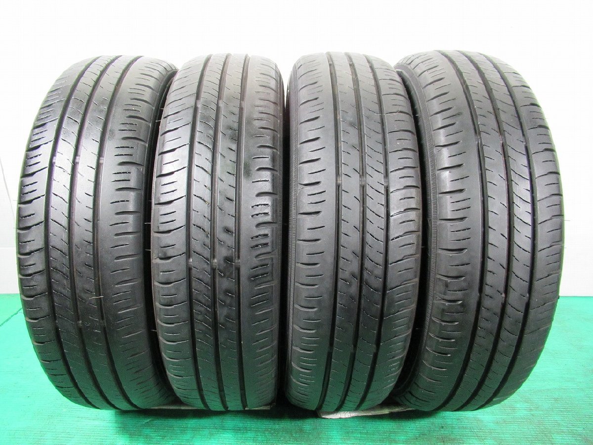 【宮城発】155/65R14 75S★8.5-9分山 ダンロップ ENASAVE EC300+ 2019-2021年 4本 ノーマル【送料無料】MYG-4511★夏　14インチ