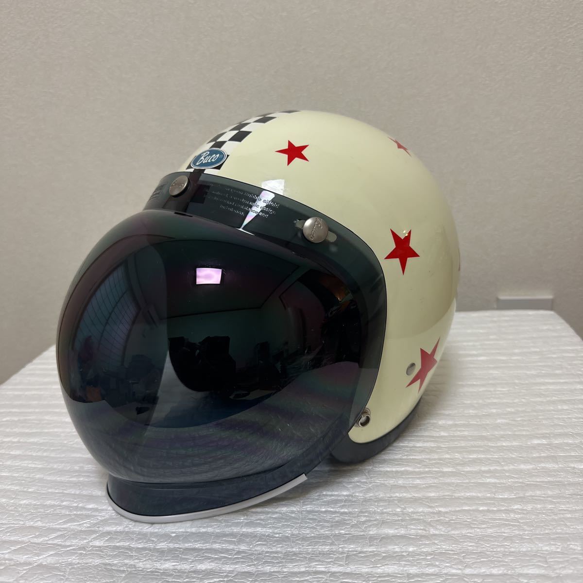 BUCO JET500-TX ジェットヘルメット FELIX 58-60 M/L スモールジェット