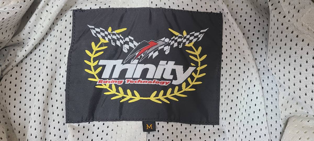 トリニティ TRINITY 革つなぎ ツナギ Mサイズ MFJ公認 加藤大治郎 74 