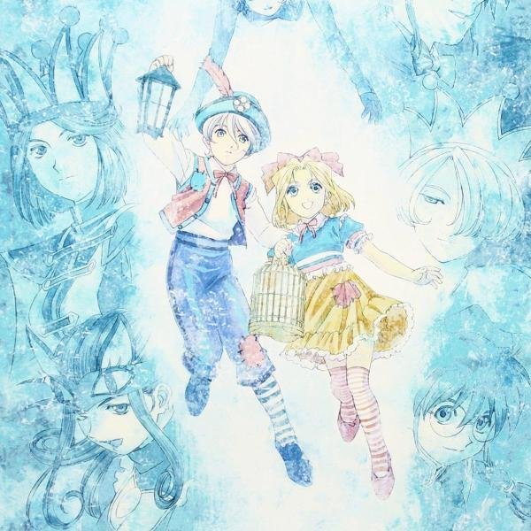 真作】【WISH】松原秀典「サクラ大戦 新・青い鳥」リトグラフ 約6号