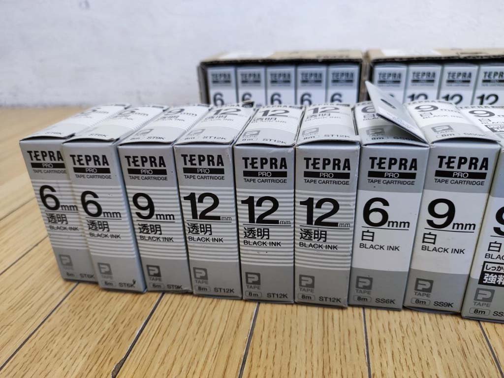 ☆未使用☆KING JIMキングジム TEPRA PROテプラプロ用テープ 33本