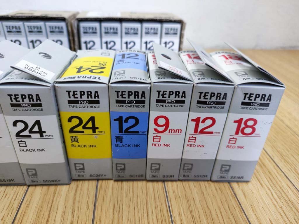 ☆未使用☆KING JIMキングジム TEPRA PROテプラプロ用テープ 33本