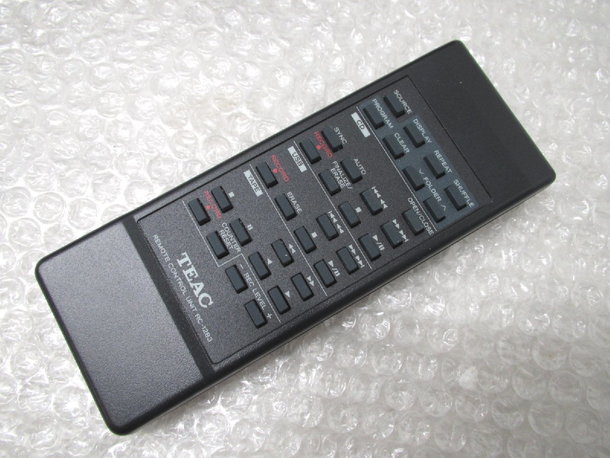 TEAC AD-RW900 | メルカリ ティアック③ カセット ■◆ TEAC AD-RW900 ティアック CDレコーダー / カセットデッキ CD/TAPE再生録音動作品 リモコン/取説有 ★