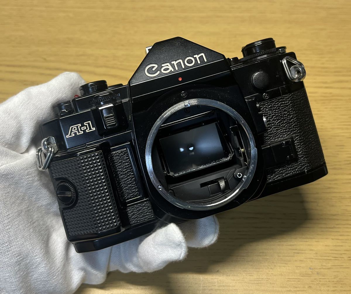 動作未確認 ジャンク 】 キャノン A-1 ボディ + レンズ FD 50mm F1:1.4
