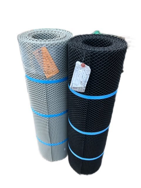 ◆ネグロス電工 直線ネトロンシート ネトロン網 グレー・ブラック 2台セット （NBP80-10M、NBP80-10M-BK）