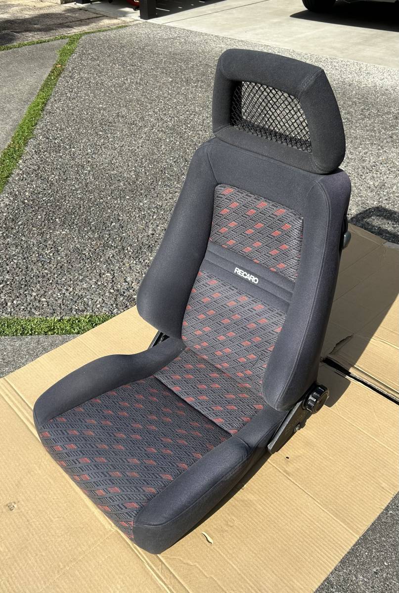 レカロシート★LX★中古品★シートヒーター配線付き★リクライニング左側ダイヤル